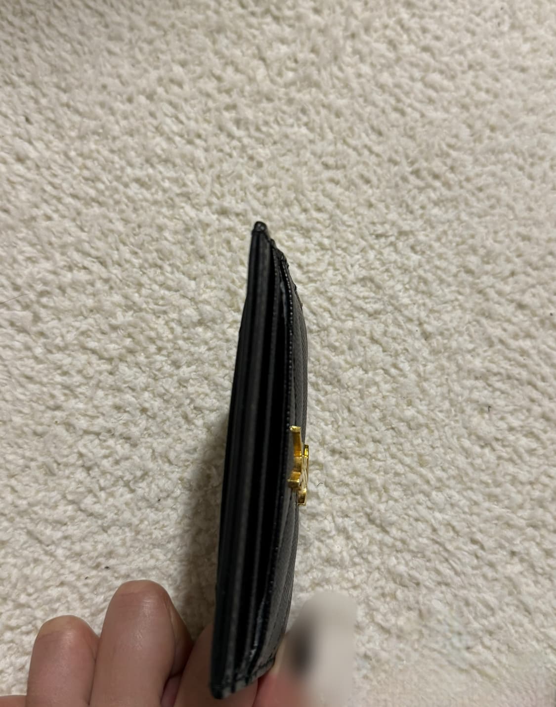 입생로랑 카드지갑 금장 YSL 상품이미지3