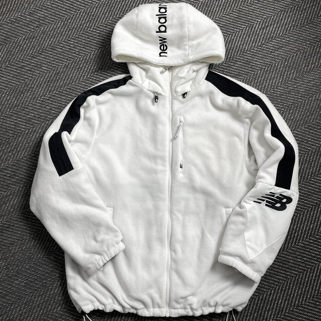 뉴발란스 리플렉티브 리버시블 플리스 배색 점퍼 y 4578 상품이미지6