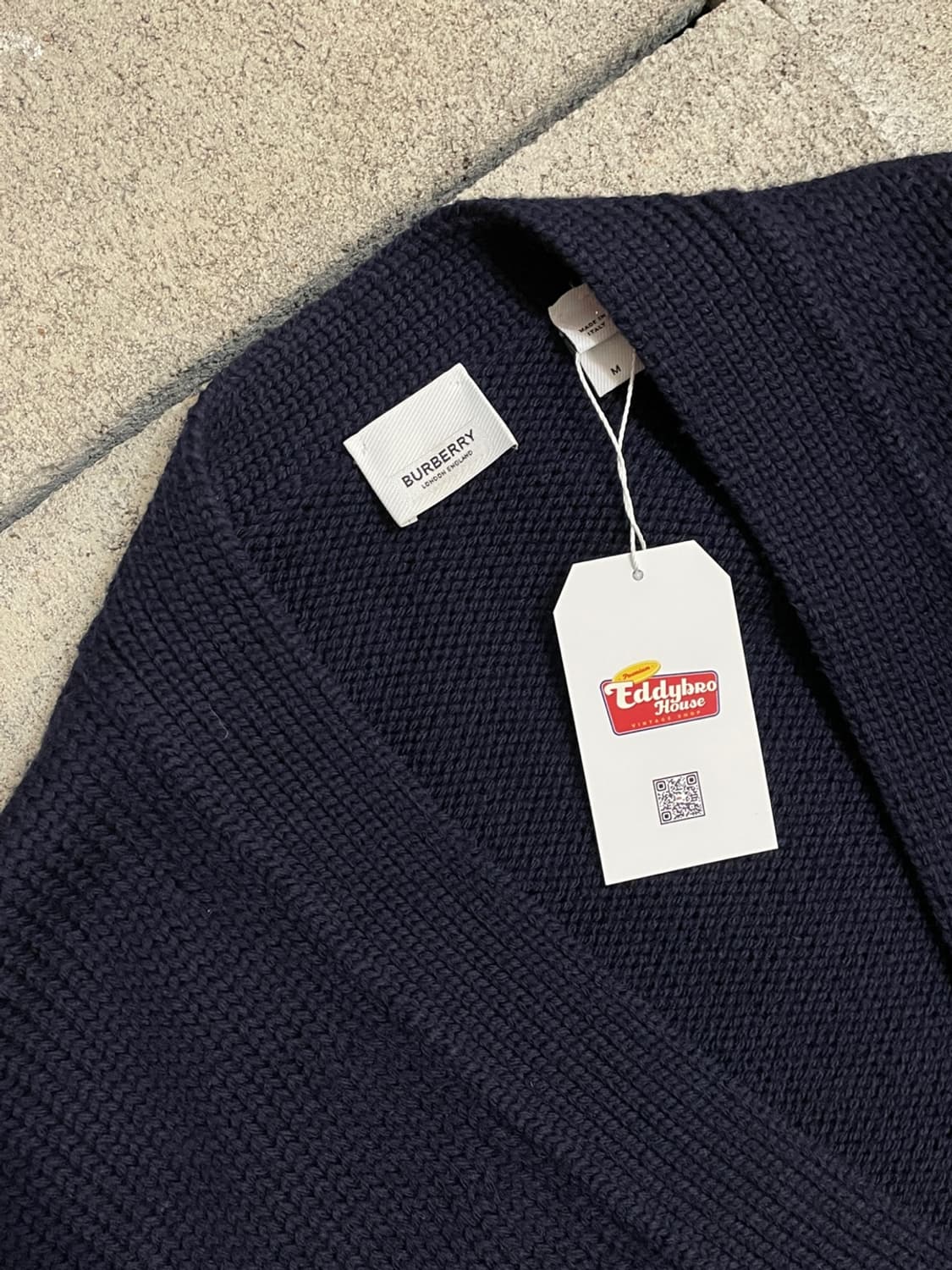 버버리 스트라이프 포인트 울 가디건 상품이미지6