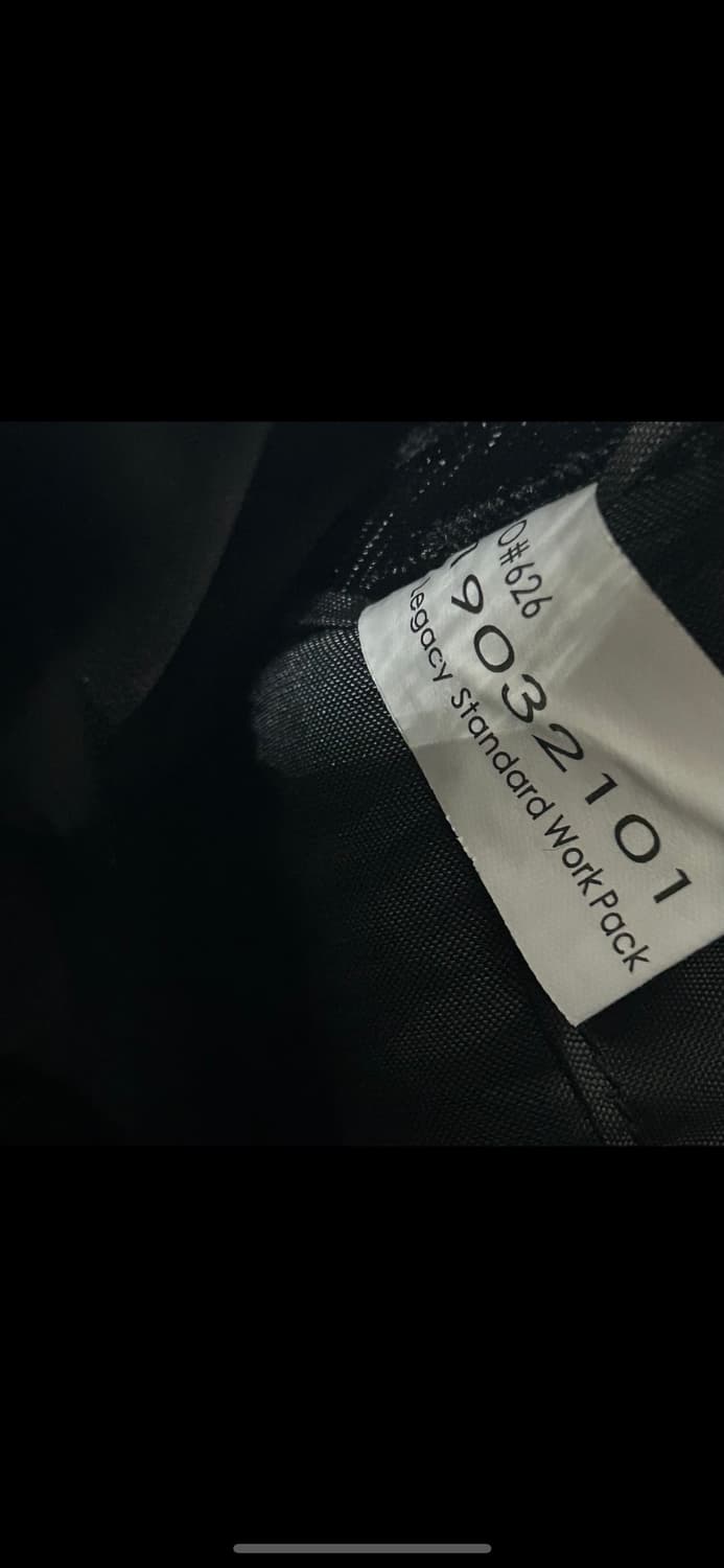 칼하트 레거시 스탠다드 워크팩 백팩 가방 블랙 상품이미지8