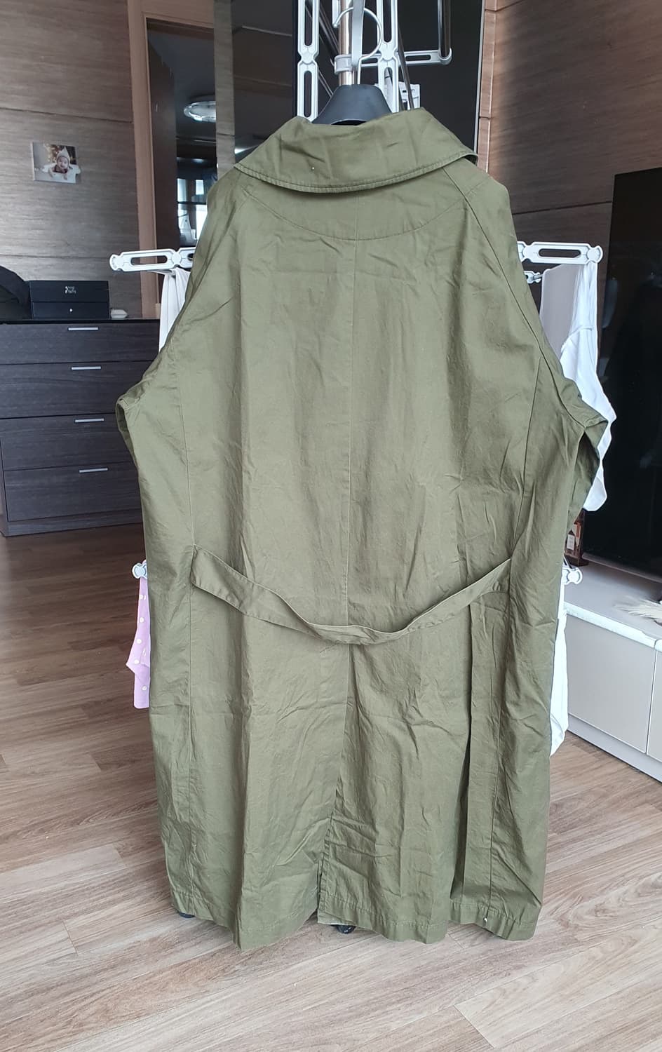 단톤 올리브 발마칸 코트 40 상품이미지2