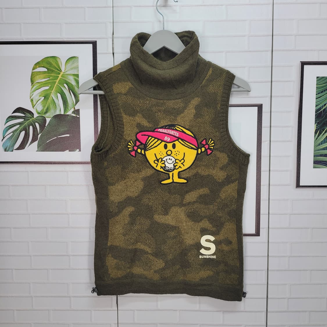 PEARLY GATES 파리게이츠 골프 니트 베스트 조끼 0사이즈 상품이미지1