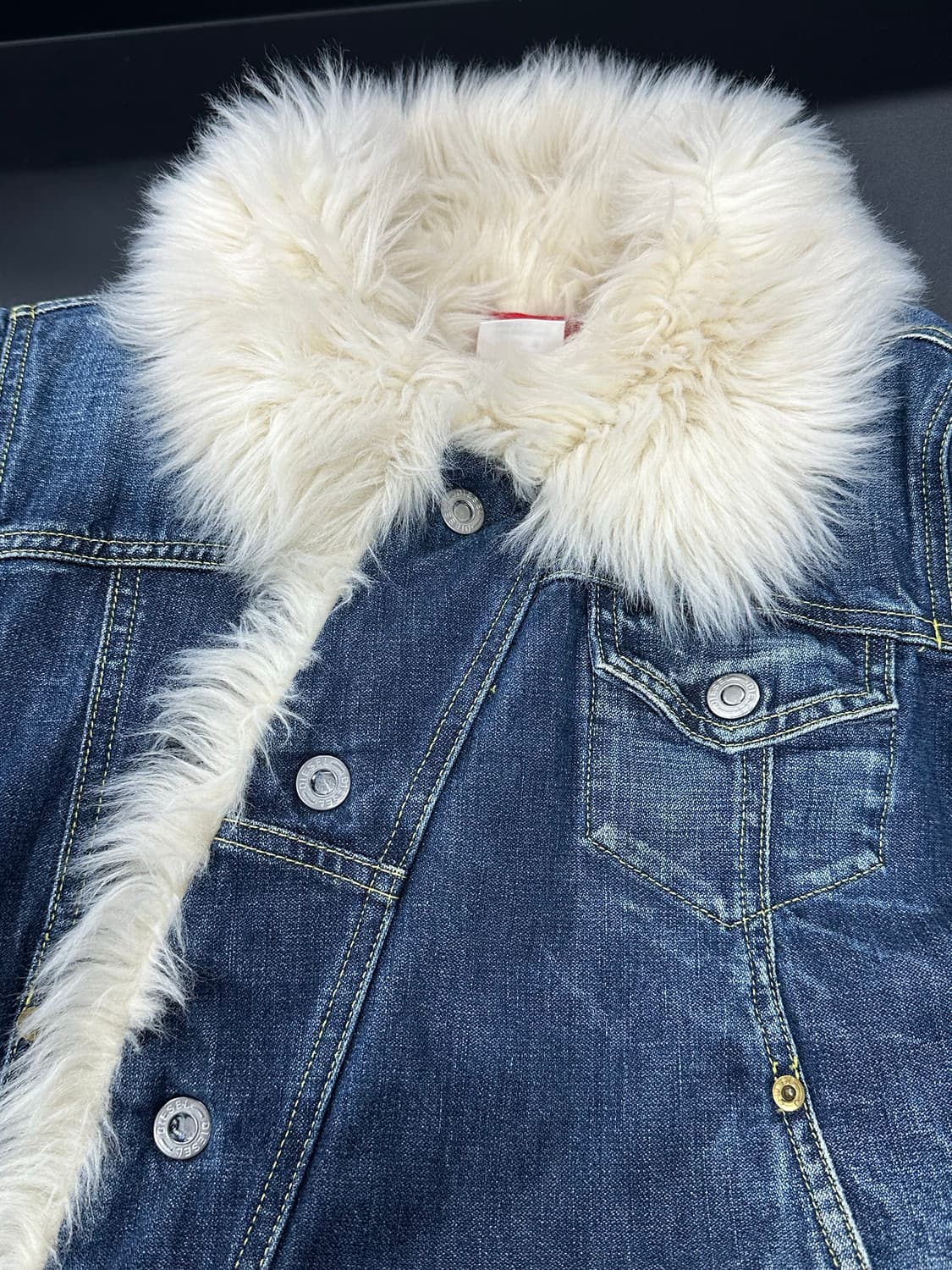 디젤 쉐르파 데님 자켓 상품이미지6