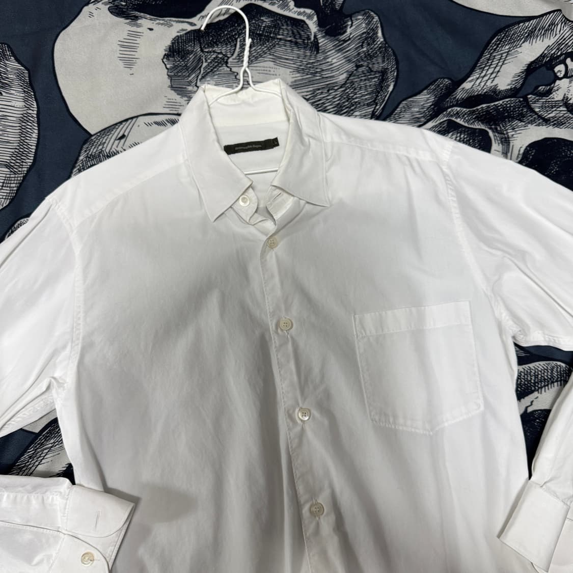  에르메네질도제냐 화이트셔츠 L사이즈  상품이미지3
