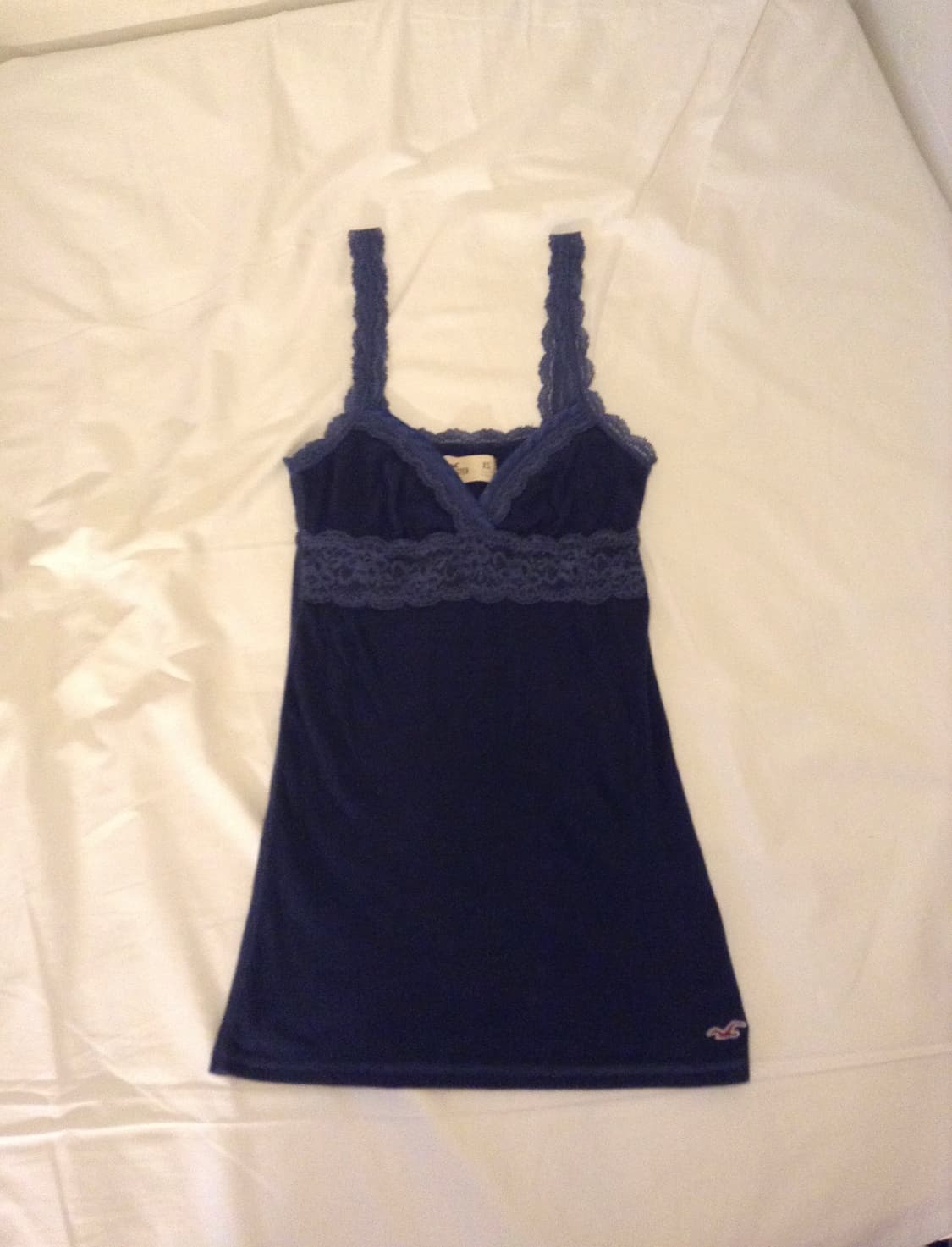 Hollister 빈티지 홀리스터 레이스 슬리브리스 나시 상품이미지2