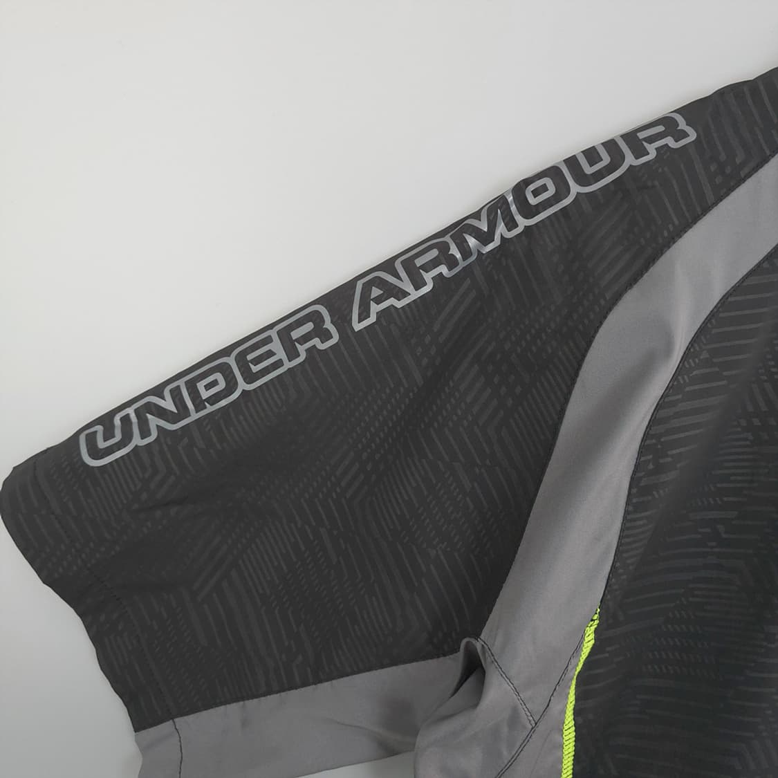 언더아머 Under Armour 반집업 반팔 티셔츠 블랙 SM 상품이미지3