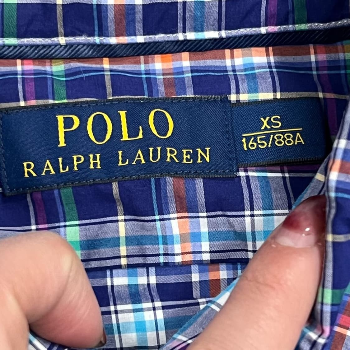 폴로랄프로렌 체크 셔츠 v0752 상품이미지5