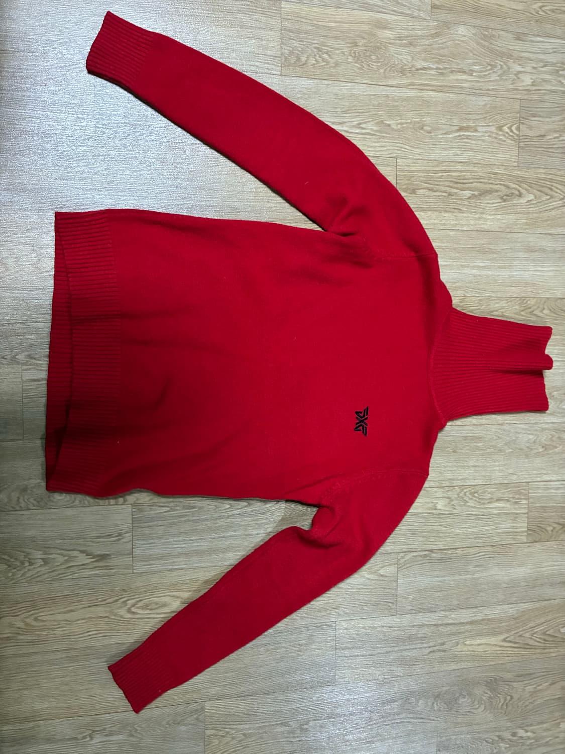 PXG 레드 터틀넥 니트 M 상품이미지2