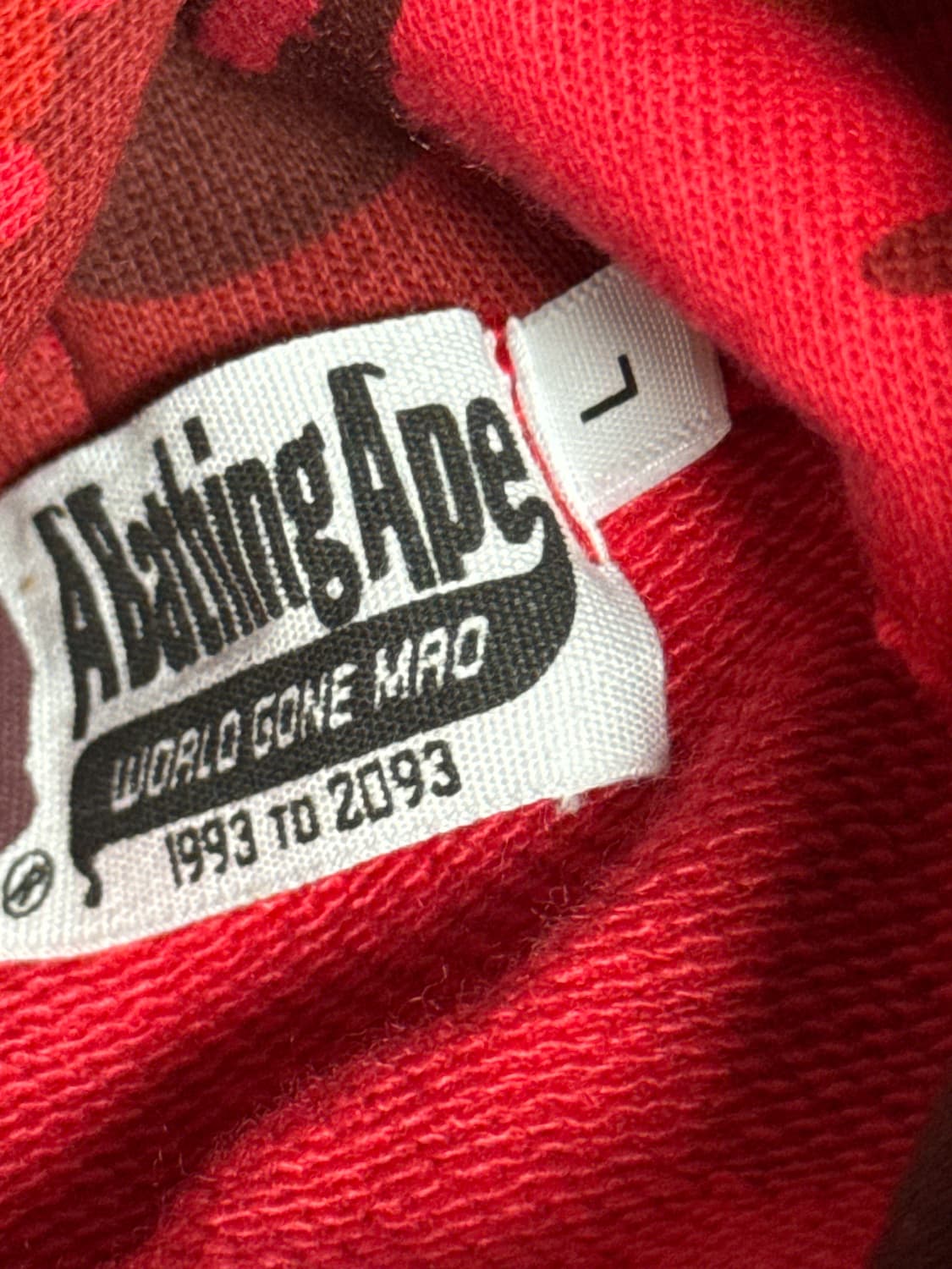 베이프 적계 샤크후드 상품이미지3