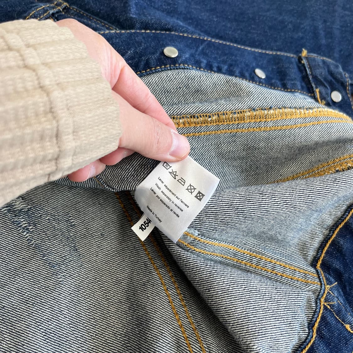 산드로 스터드 데님자켓 1 상품이미지6