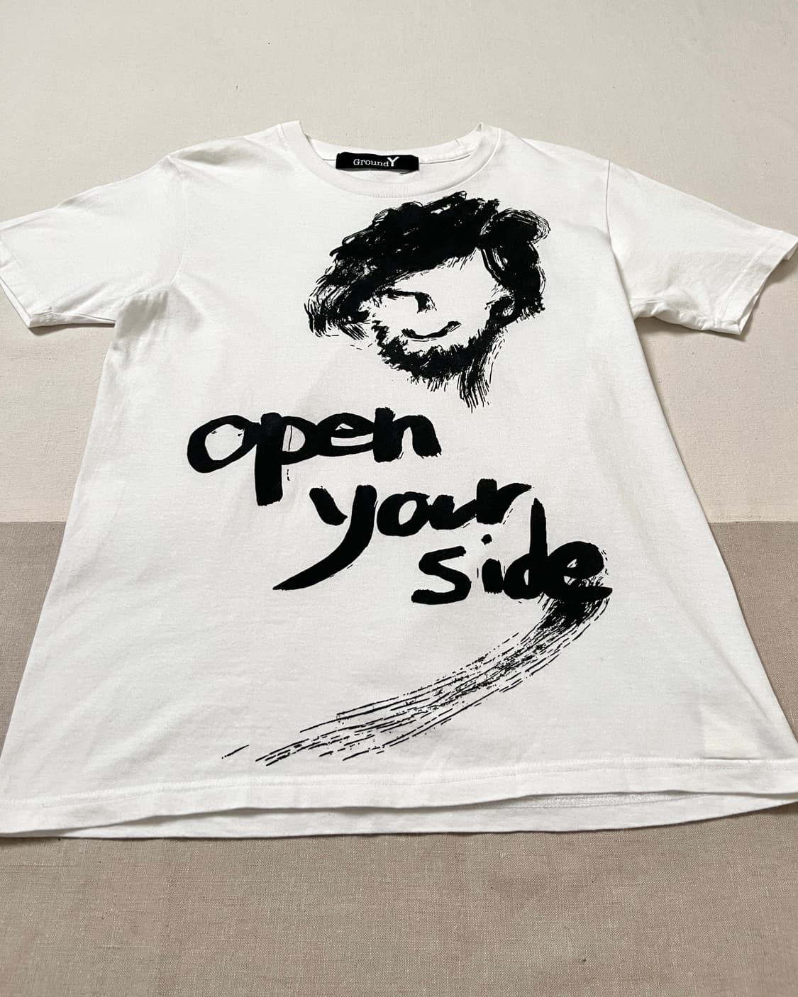 요지야마모토 open your side 티셔츠 ground Y 상품이미지3
