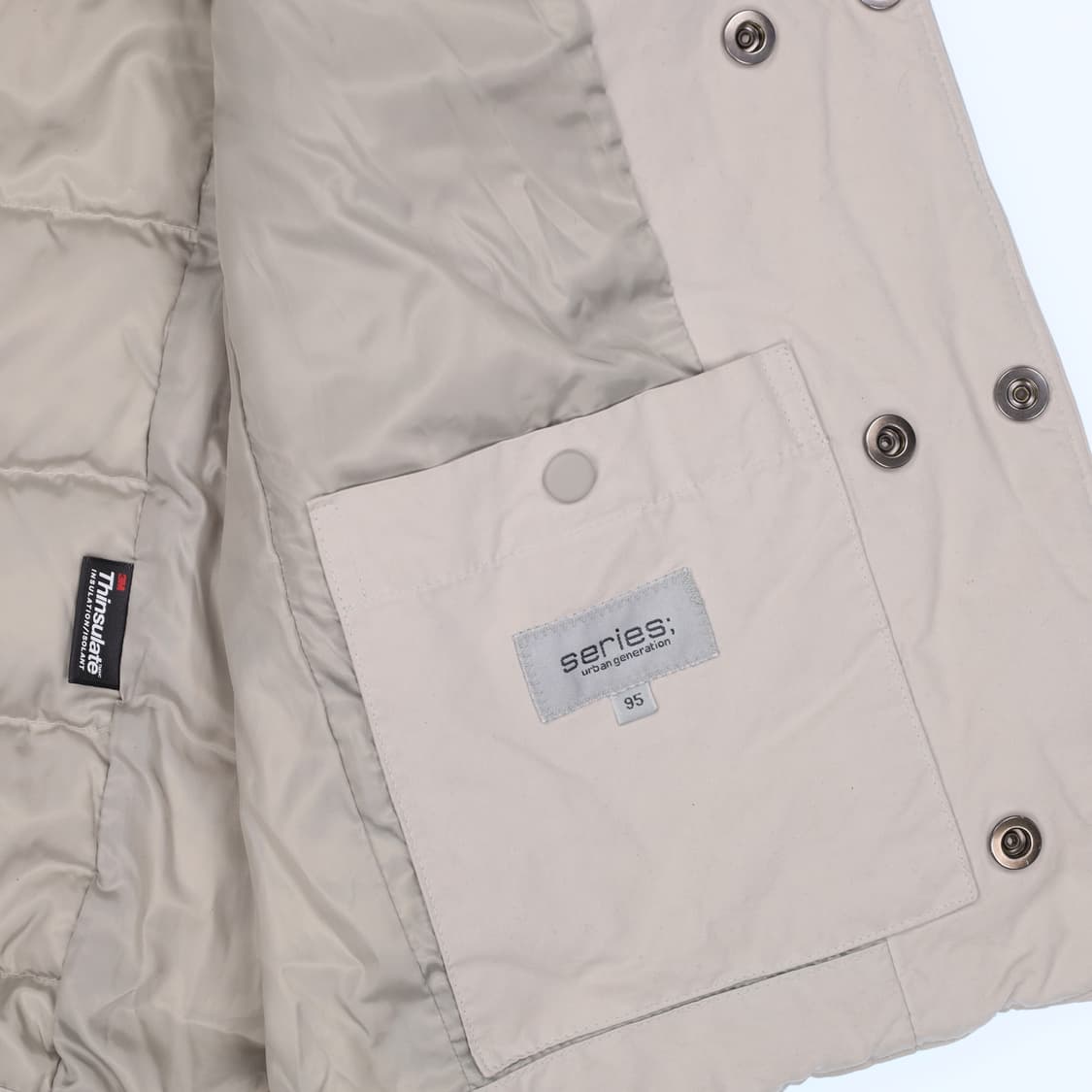 95 시리즈 남성 구스다운 퀄팅 패딩 조끼 N7370 상품이미지4