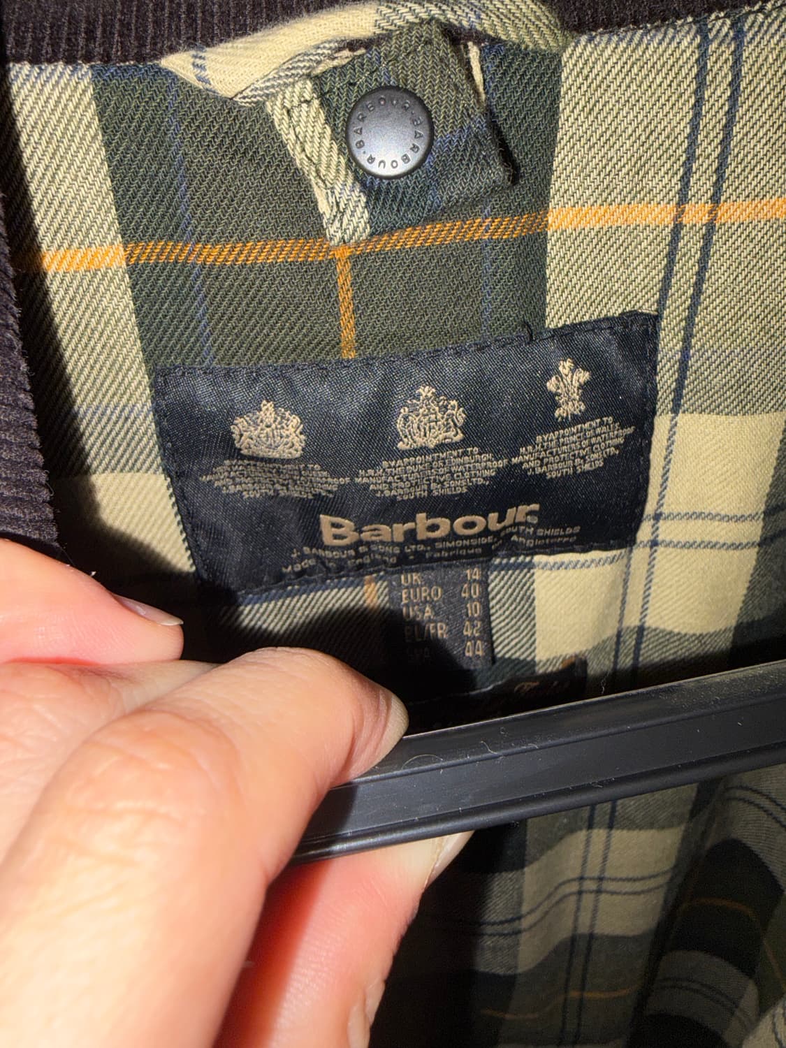 Barbour 클래식 왁스 자켓  상품이미지2