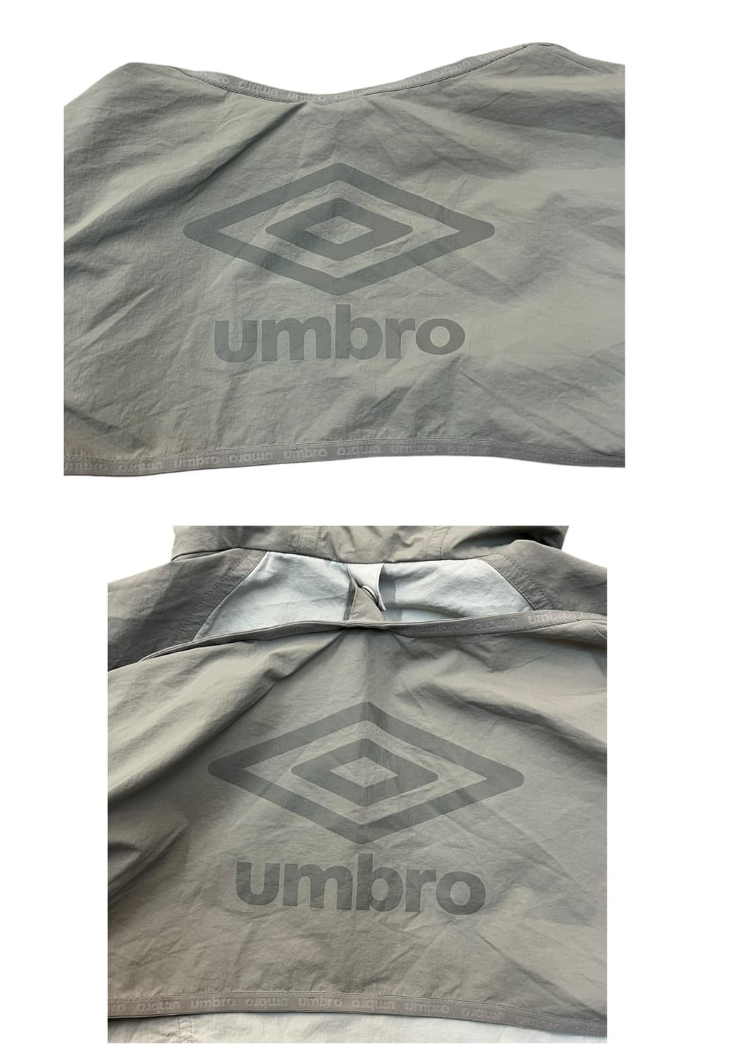 엄브로 볼레로 바람막이 그레이 85 #csz1940 상품이미지8