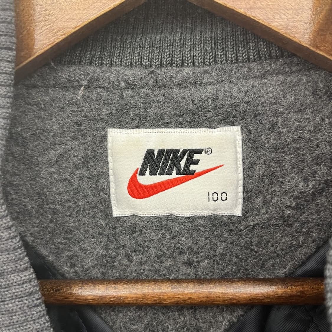 나이키 조던 희귀 올드스쿨 레트로 소가죽 바시티 자켓 100 C10870 상품이미지5