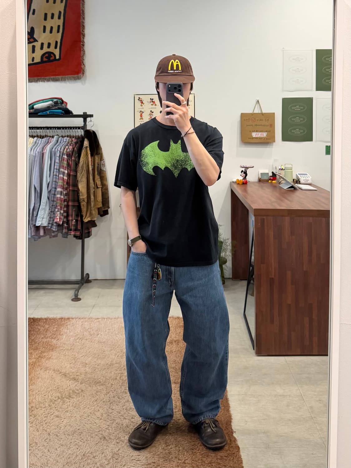 Batman 배트맨 페이딩 반팔 무비 티셔츠 상품이미지2