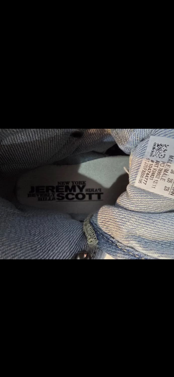 제레미스캇 데님 하이탑 235 상품이미지6