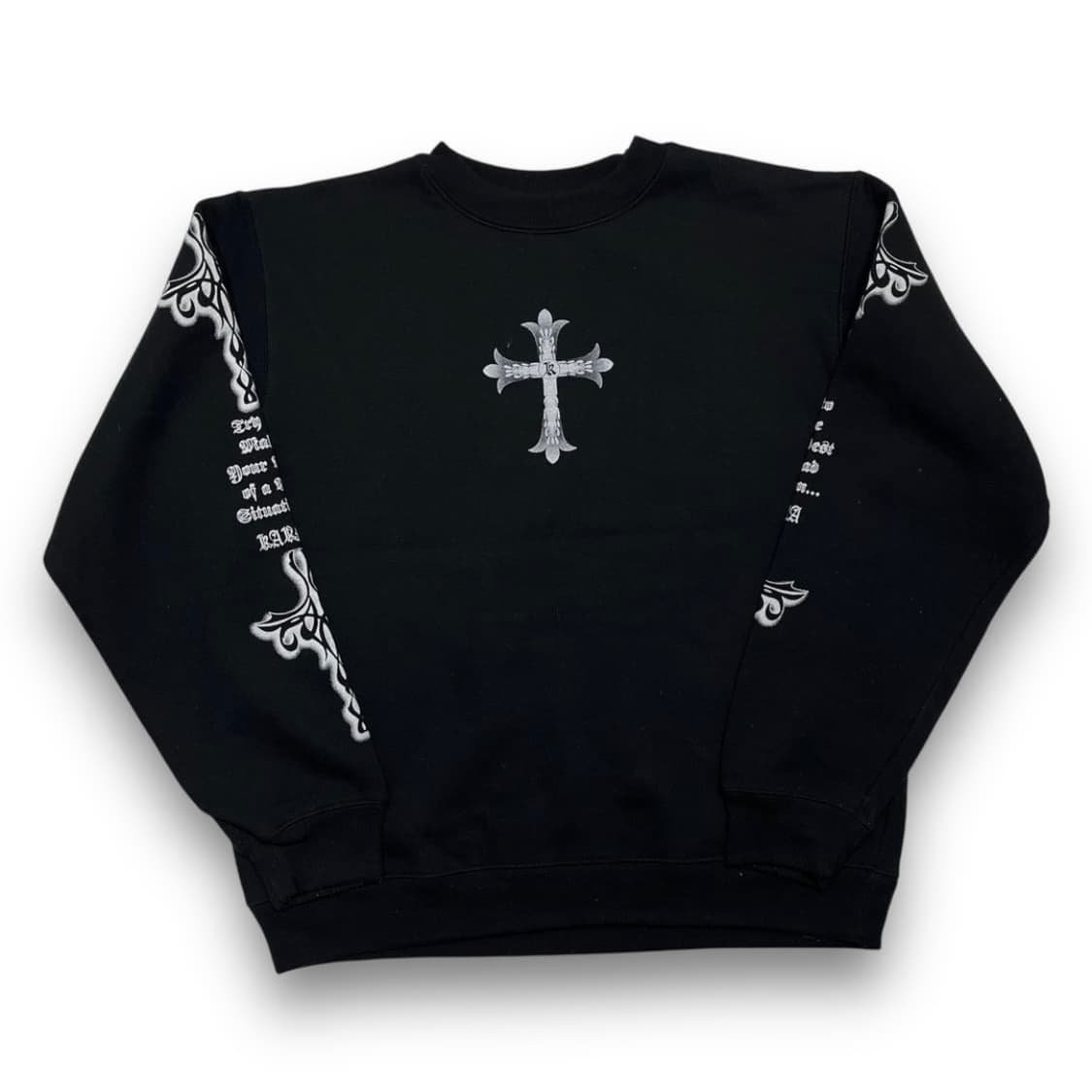 펑크 카르마 트라이벌 크로스 윙 다크 빈티지 맨투맨 상품이미지4