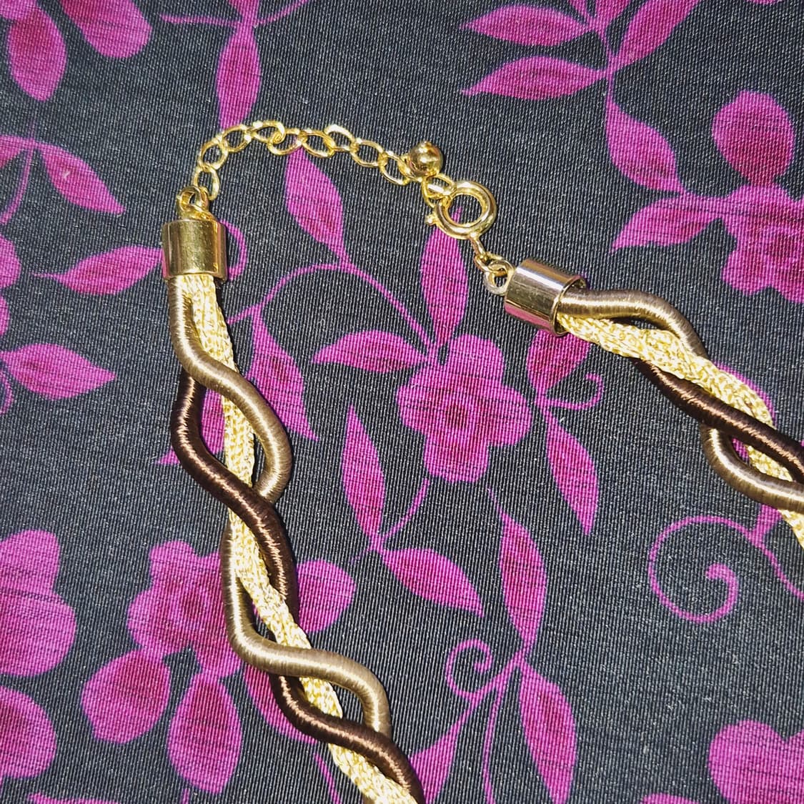 90s 엔틱 브라스 빅 포도 송이 코스튬 목걸이 상품이미지9