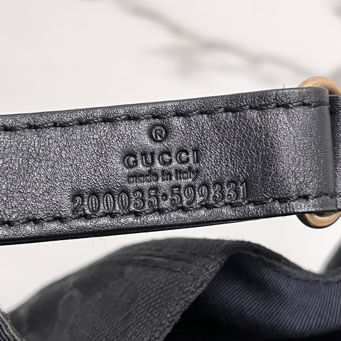 [S+급/정품] 구찌 웹 GG 모자 볼캡 블랙 상품이미지10