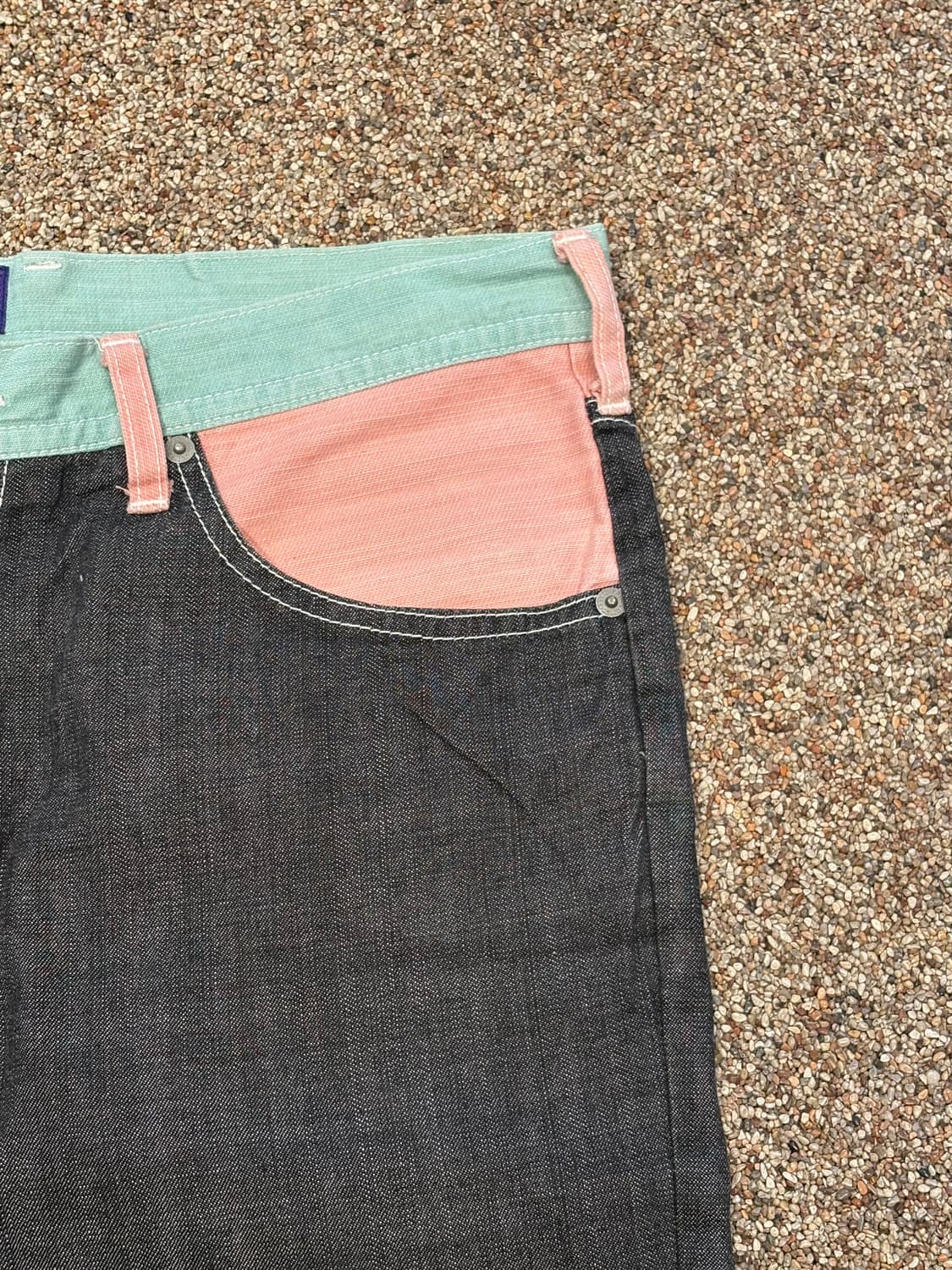 pastel denim shorts 상품이미지5