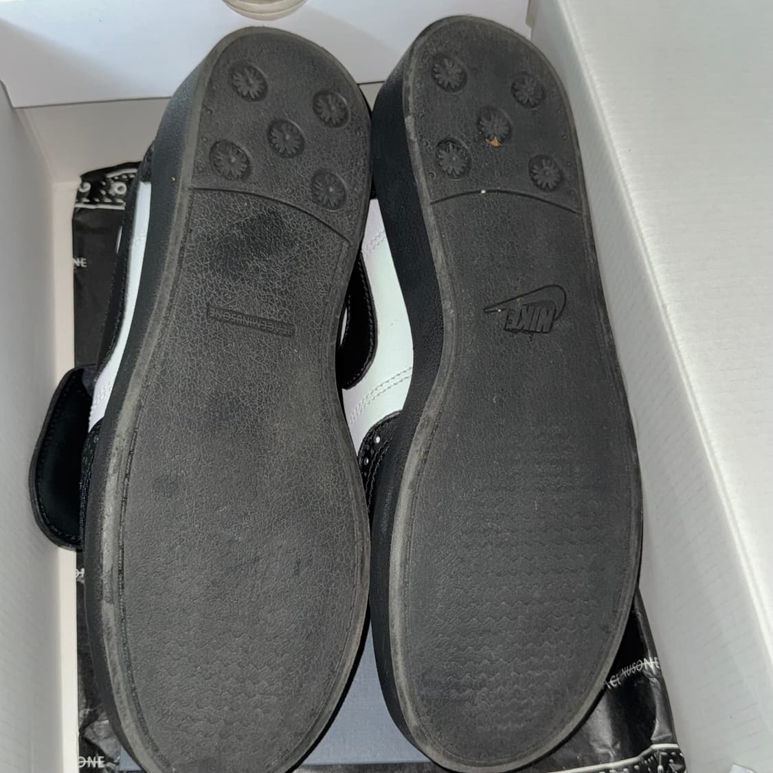 나이키 피스마이너스원 권도 퀀도 1 블랙 화이트 상품이미지3