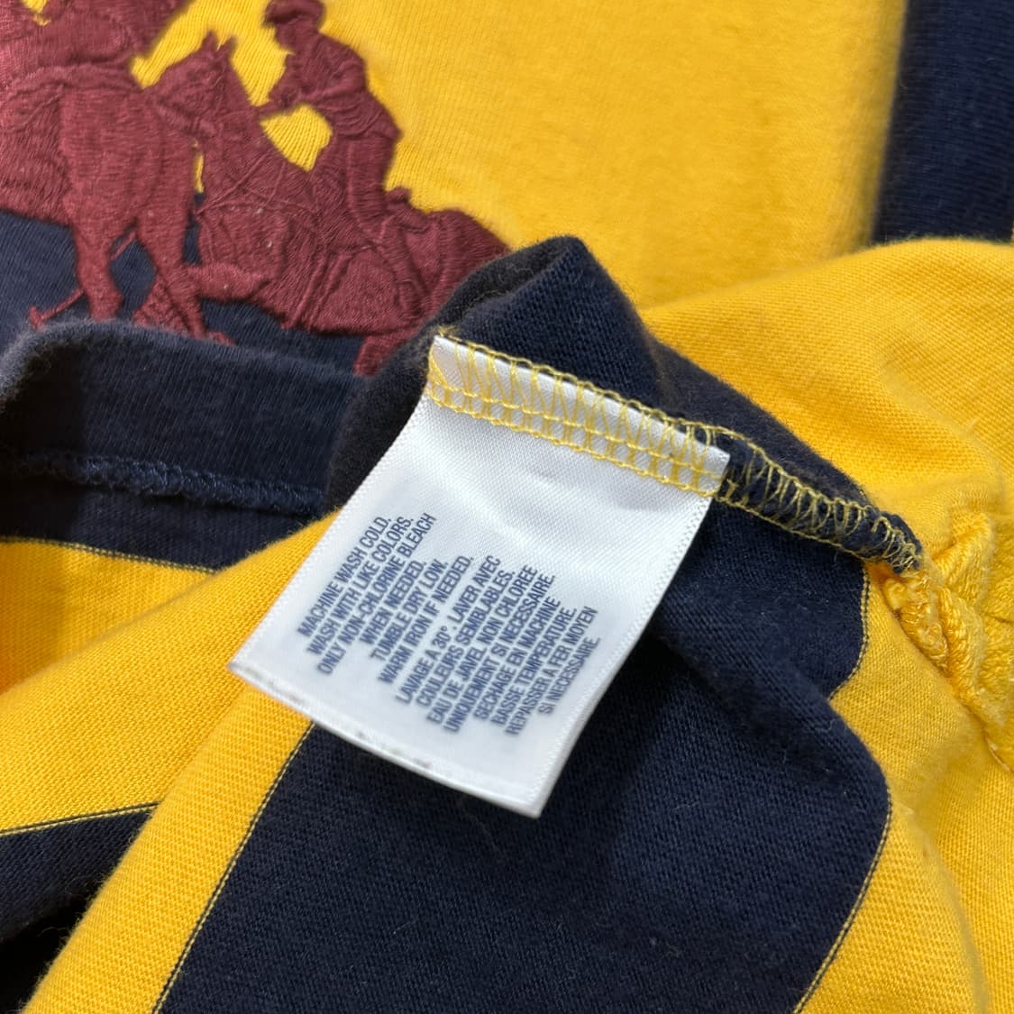 폴로 랄프로렌 스트라이프 더블포니 반팔 PK 상품이미지8