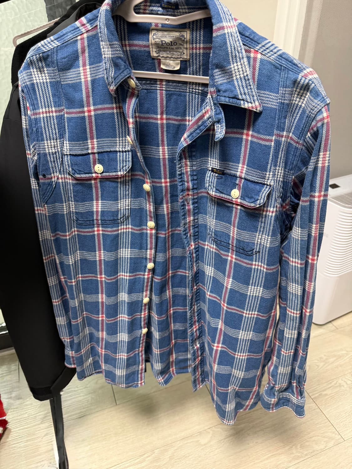 폴로 랄프로렌 코튼 체크셔츠 상품이미지1