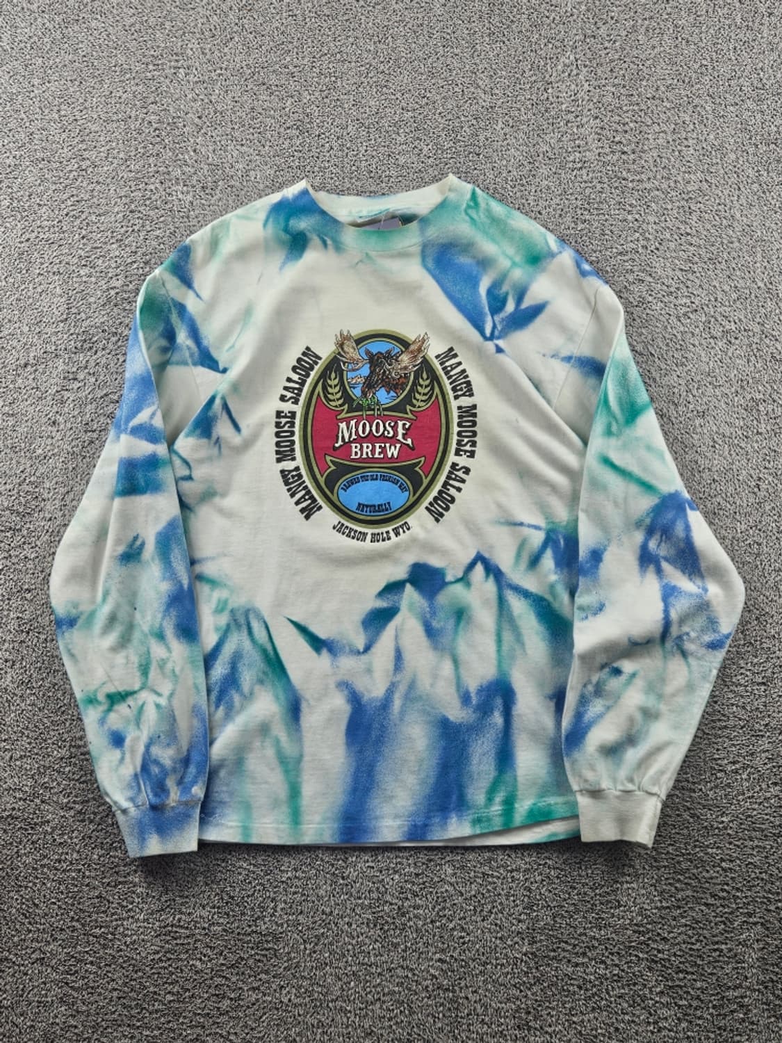 90's USA HANES 커스텀 싱글스티치 롱슬리브( L )/11424 상품이미지2