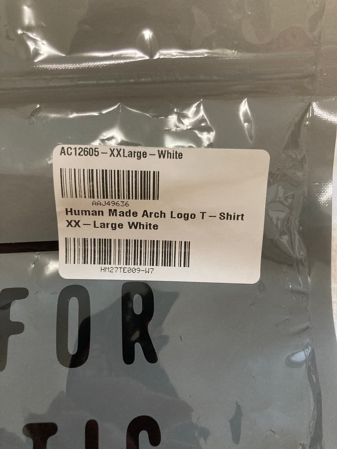 [2XL,XXL]휴먼메이드 반팔 티셔츠 화이트 상품이미지7