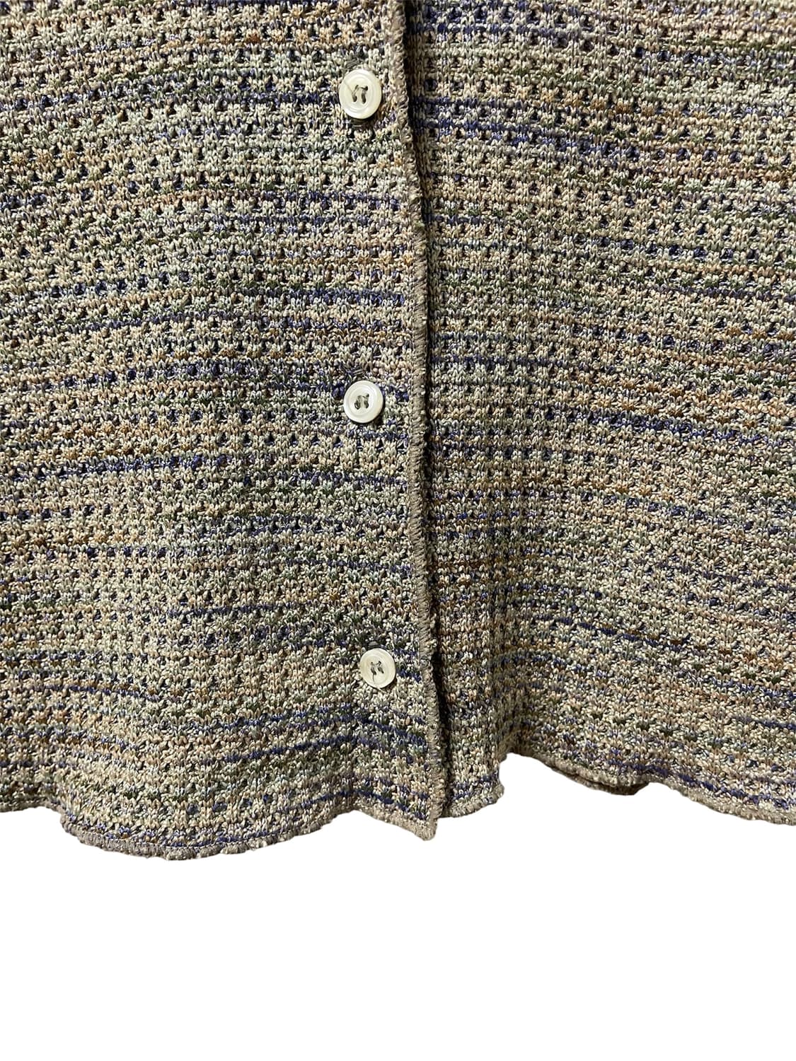 Mixed Knit Button Cardigan 상품이미지5