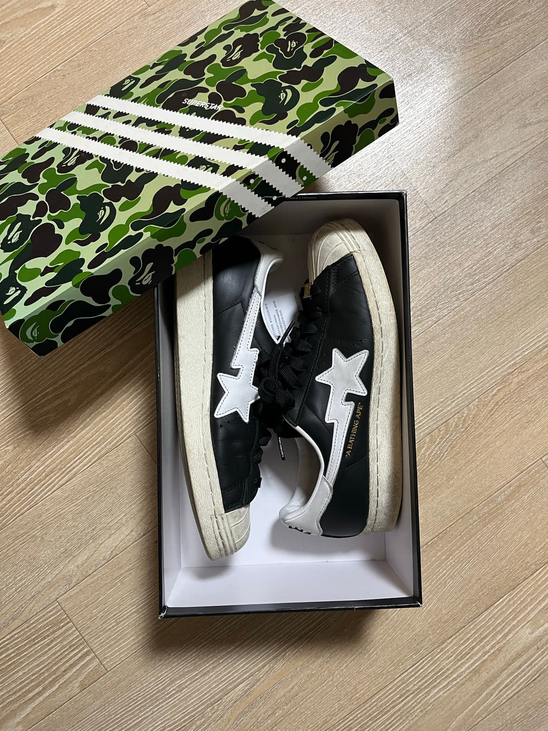 아디다스 x 베이프 슈퍼스타 250 상품이미지5