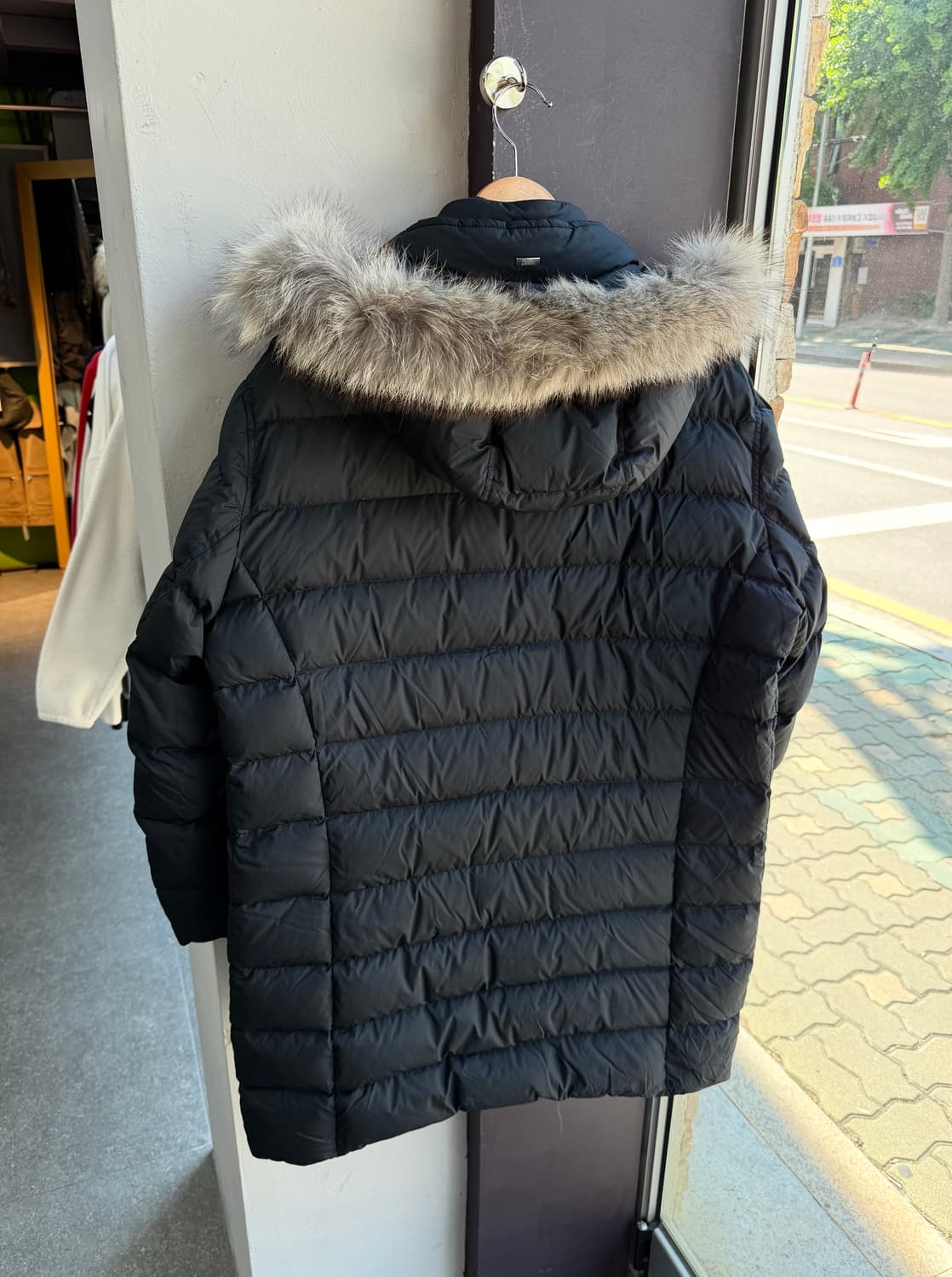 54/ 에르노 2WAY 레이어 구스다운 리얼퍼 패딩 상품이미지7