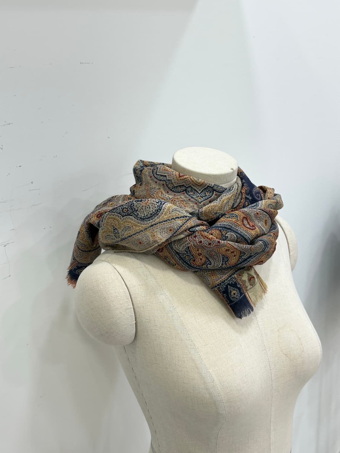 에트로 실크 울 머플러 숄 상품이미지8