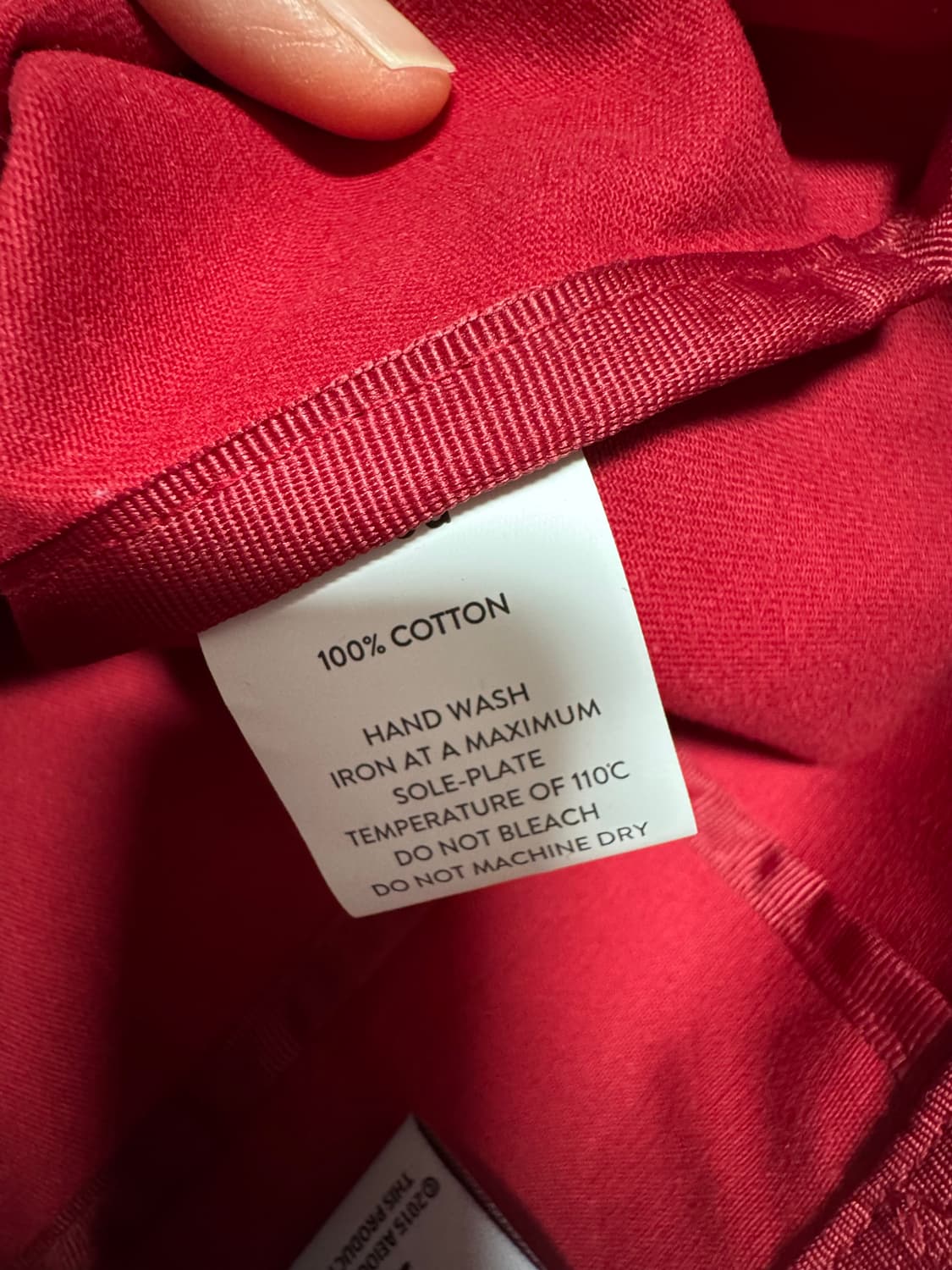 Aeiou 아에이오우 토마토 핑크 색상 에코백 거의새것 상품이미지6