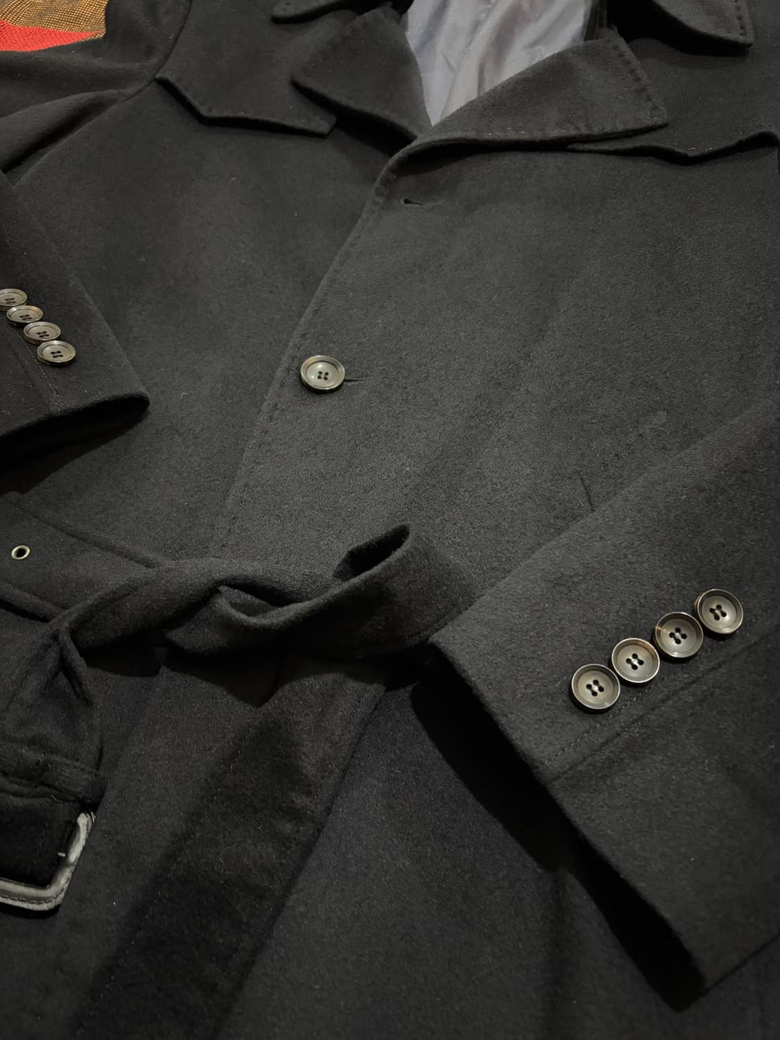 100) 캐시미어 트랜치 코트 상품이미지4