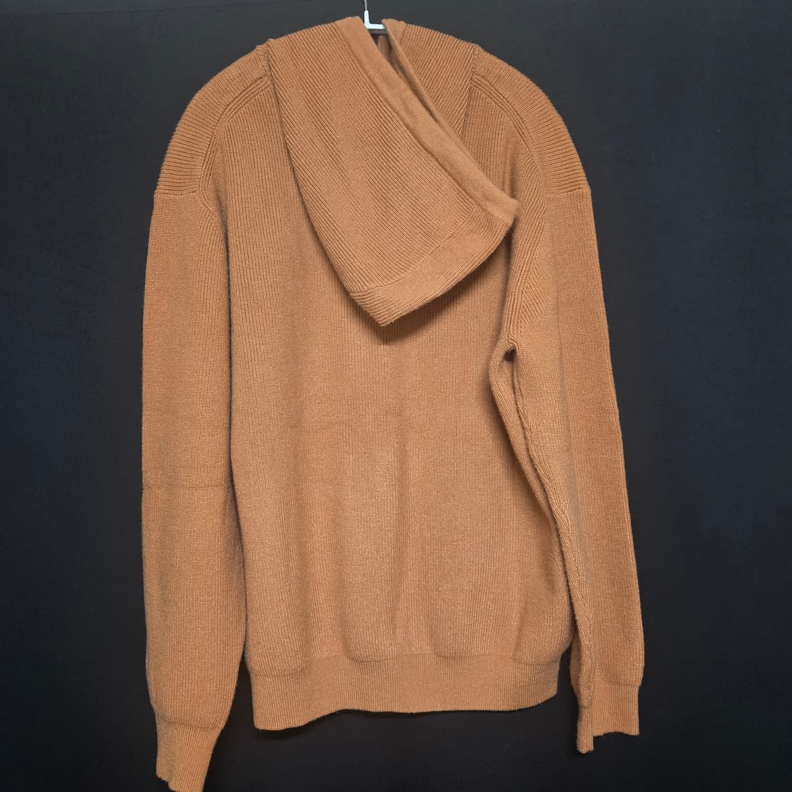 수아레 워셔블 후드 니트 브릭(M사이즈) 상품이미지2