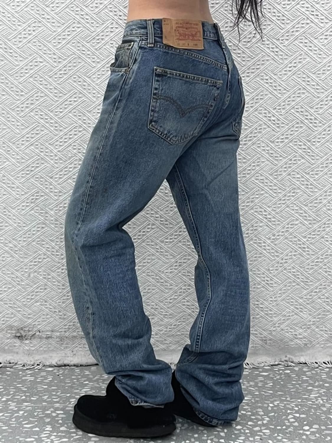 리바이스 501 올드스쿨 빈티지 워싱 데님팬츠 32인치 C10966 상품이미지1