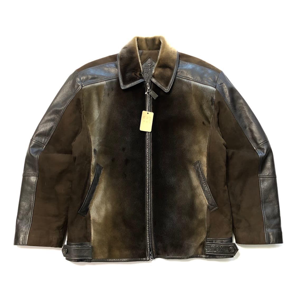 레드옥스 물개퍼 레더자켓  상품이미지3