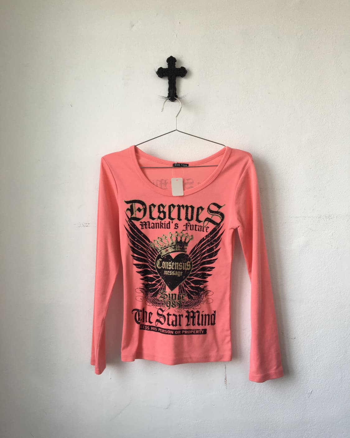 Wing lettering point sleeve 상품이미지2