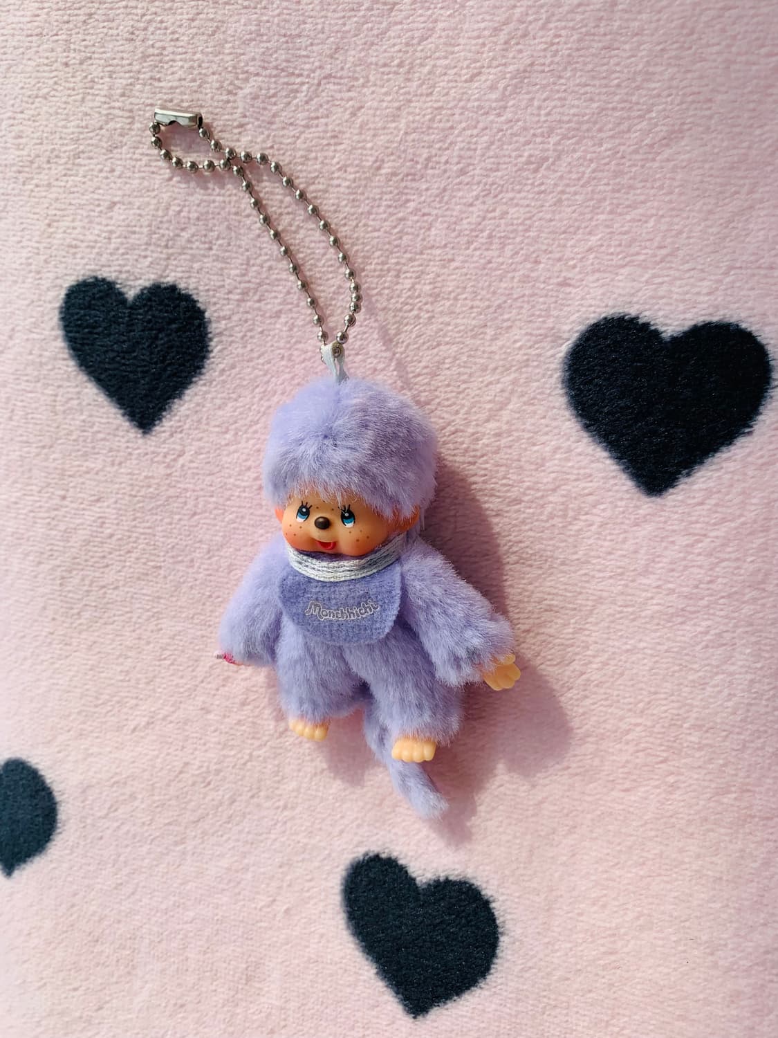 ❌판매완료❌💜고전 초미니 톤 라벤더 몬치치 키체인 상품이미지3