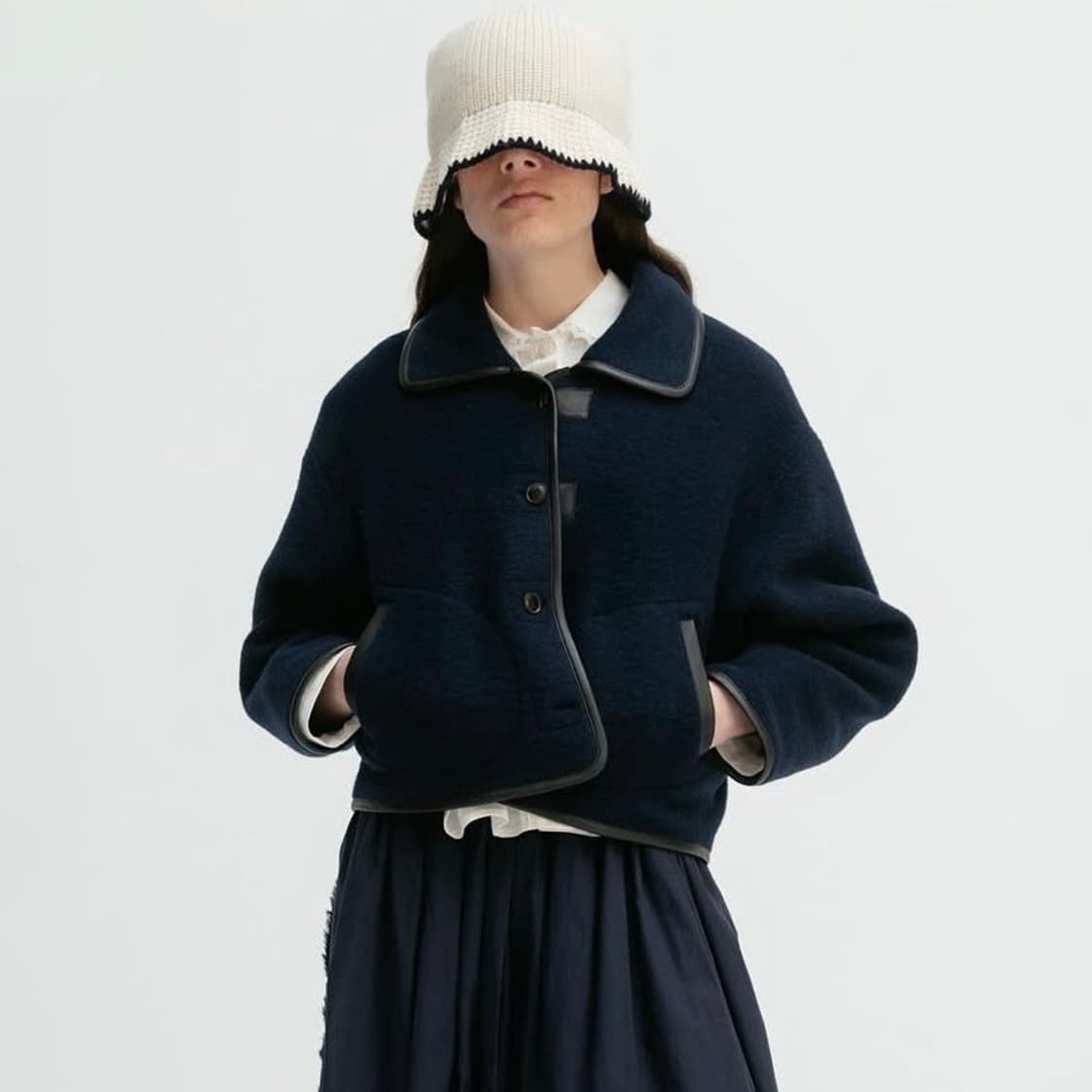 비아플래인 크롭 자켓 상품이미지4