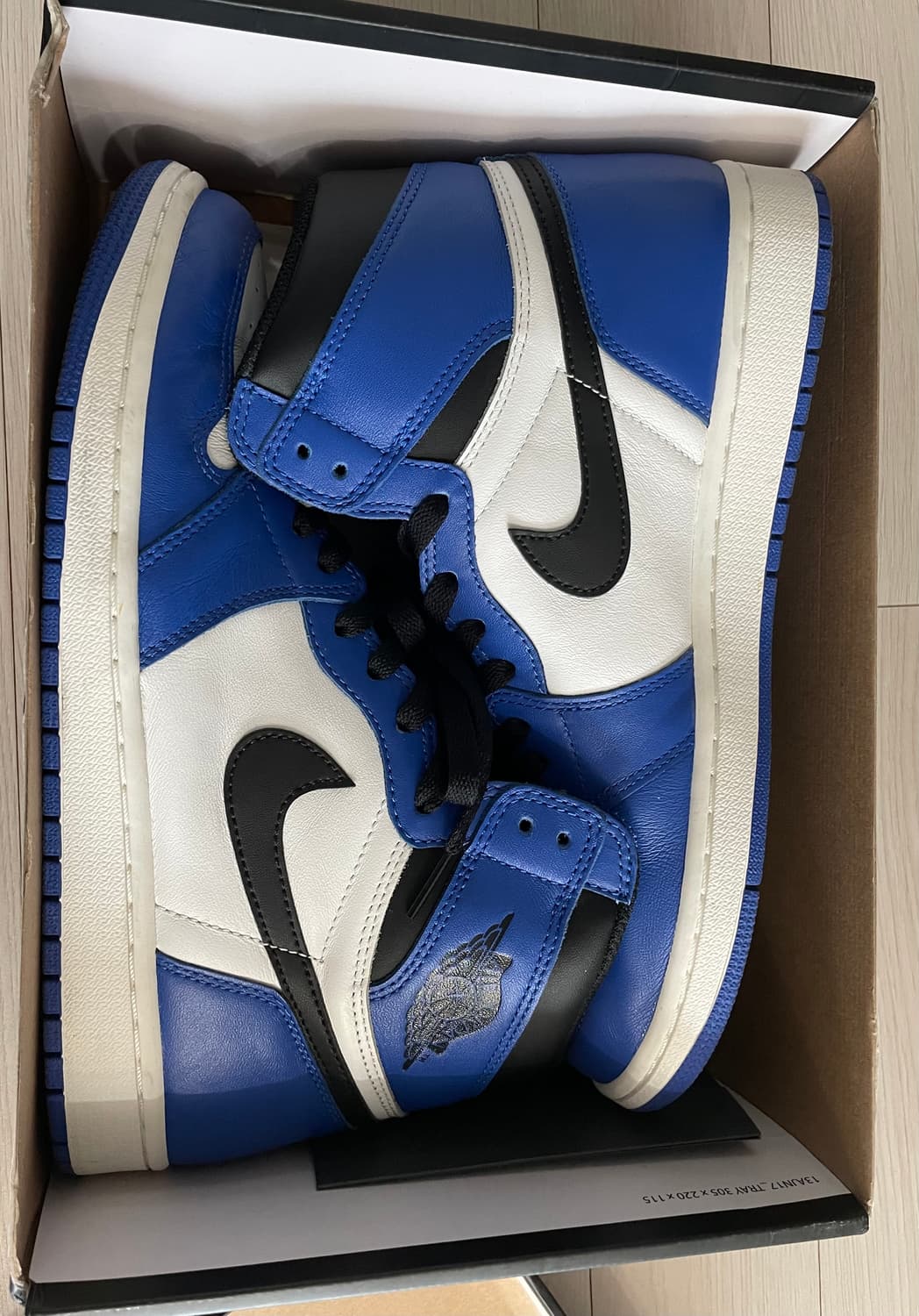 에어조던1 하이 게임로얄 275사이즈 상품이미지4