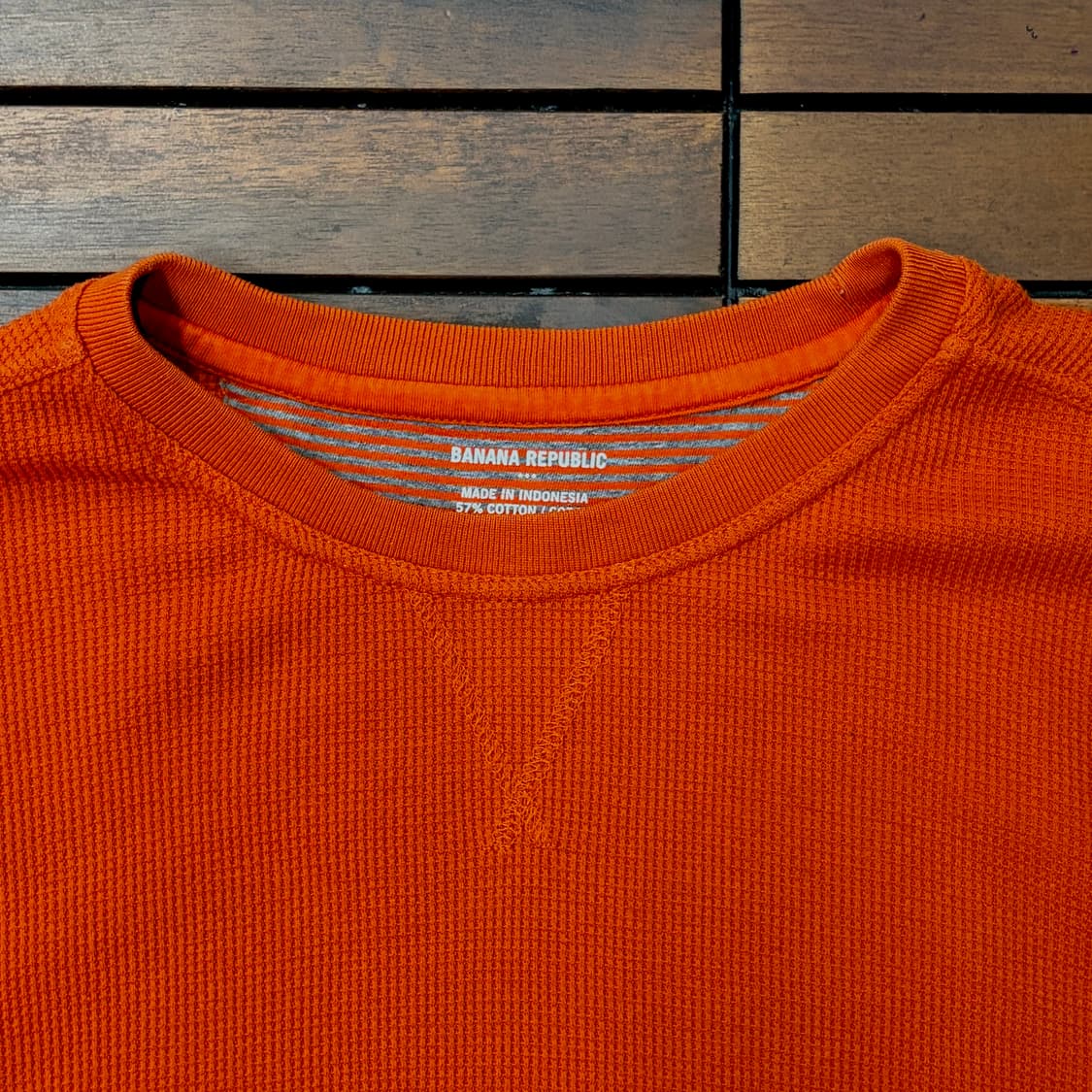 바나나리퍼블릭 와플 롱슬리브 티셔츠 (XL) 상품이미지2