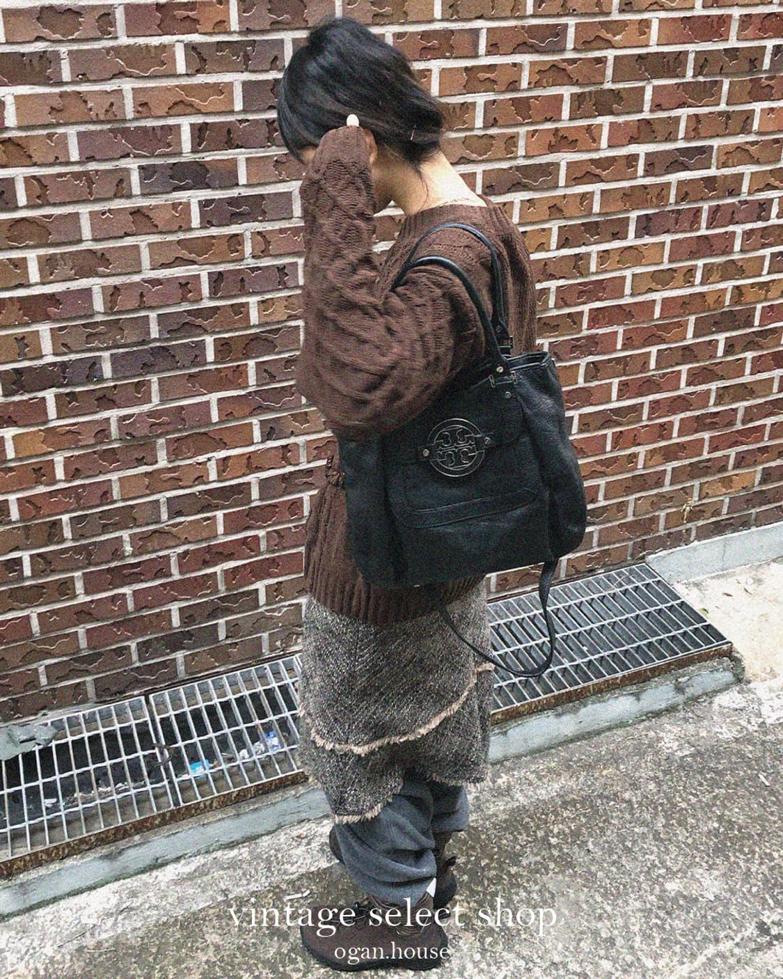 vintage twisted knit top[unisex] 상품이미지4