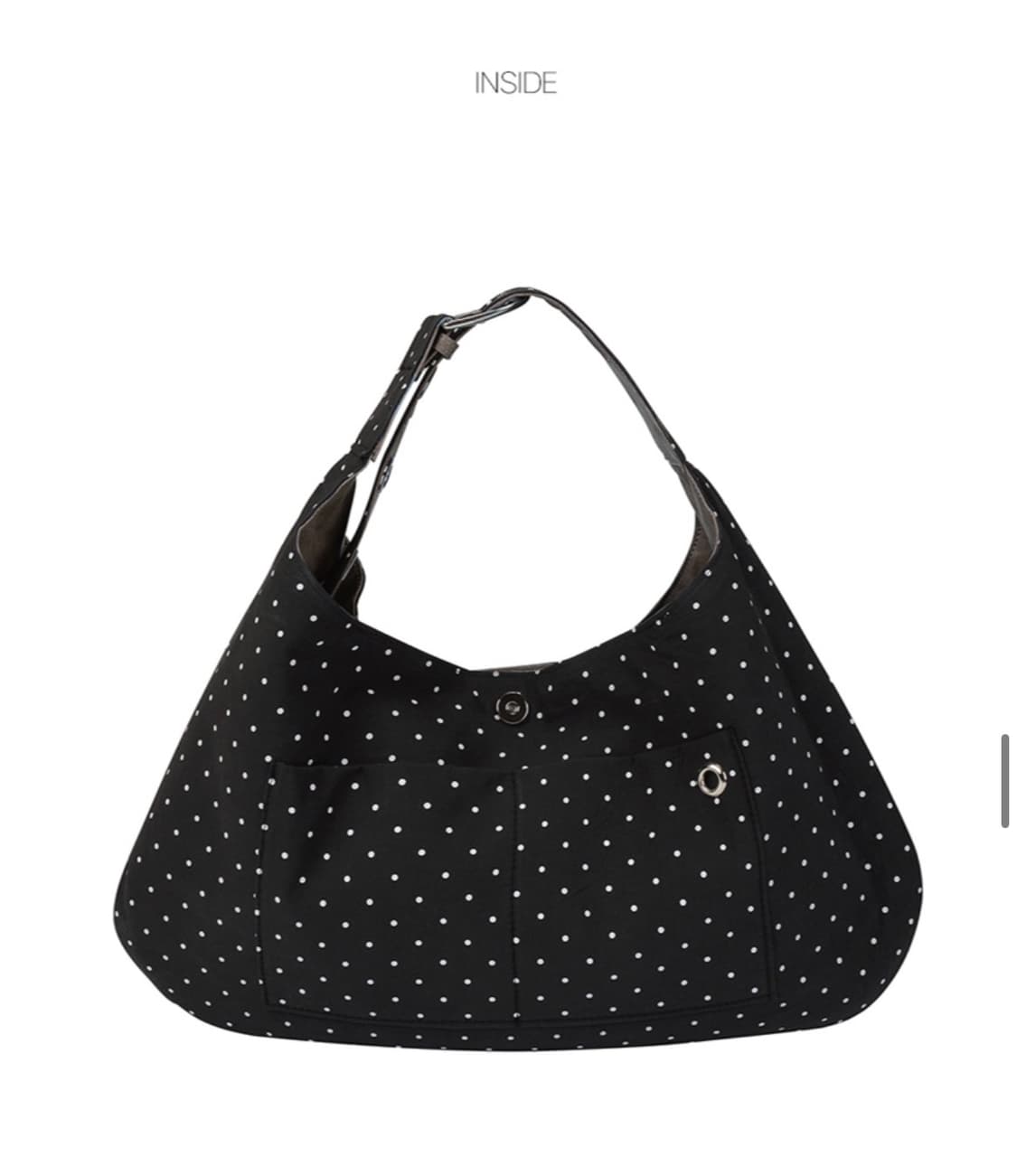 레터리BUCKLE REVERSIBLE SHOULDER BAG_BUTTER 상품이미지3