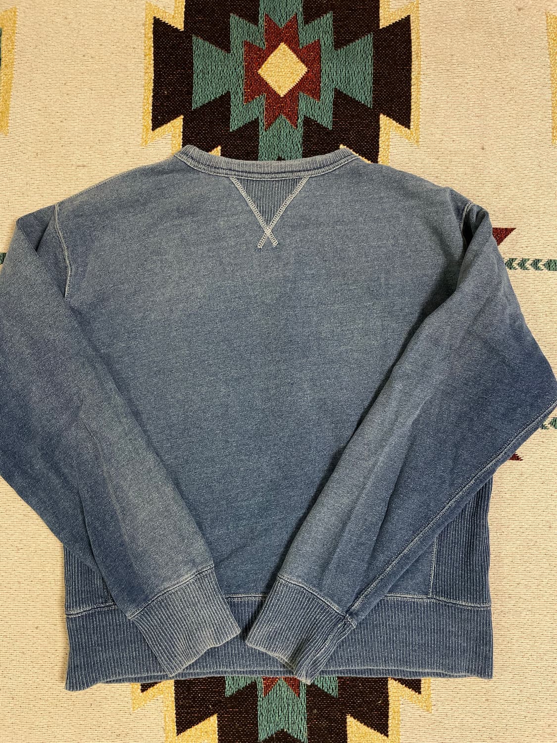 RRL 프렌치테리 인디고 스웻셔츠(M) 상품이미지4