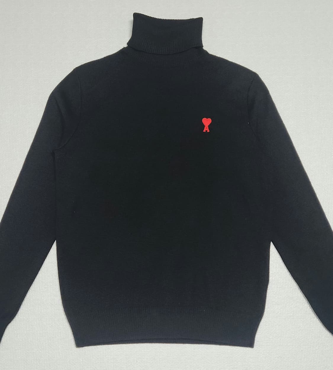 (정품) 아미 울 블랙 니트(S) 상품이미지1