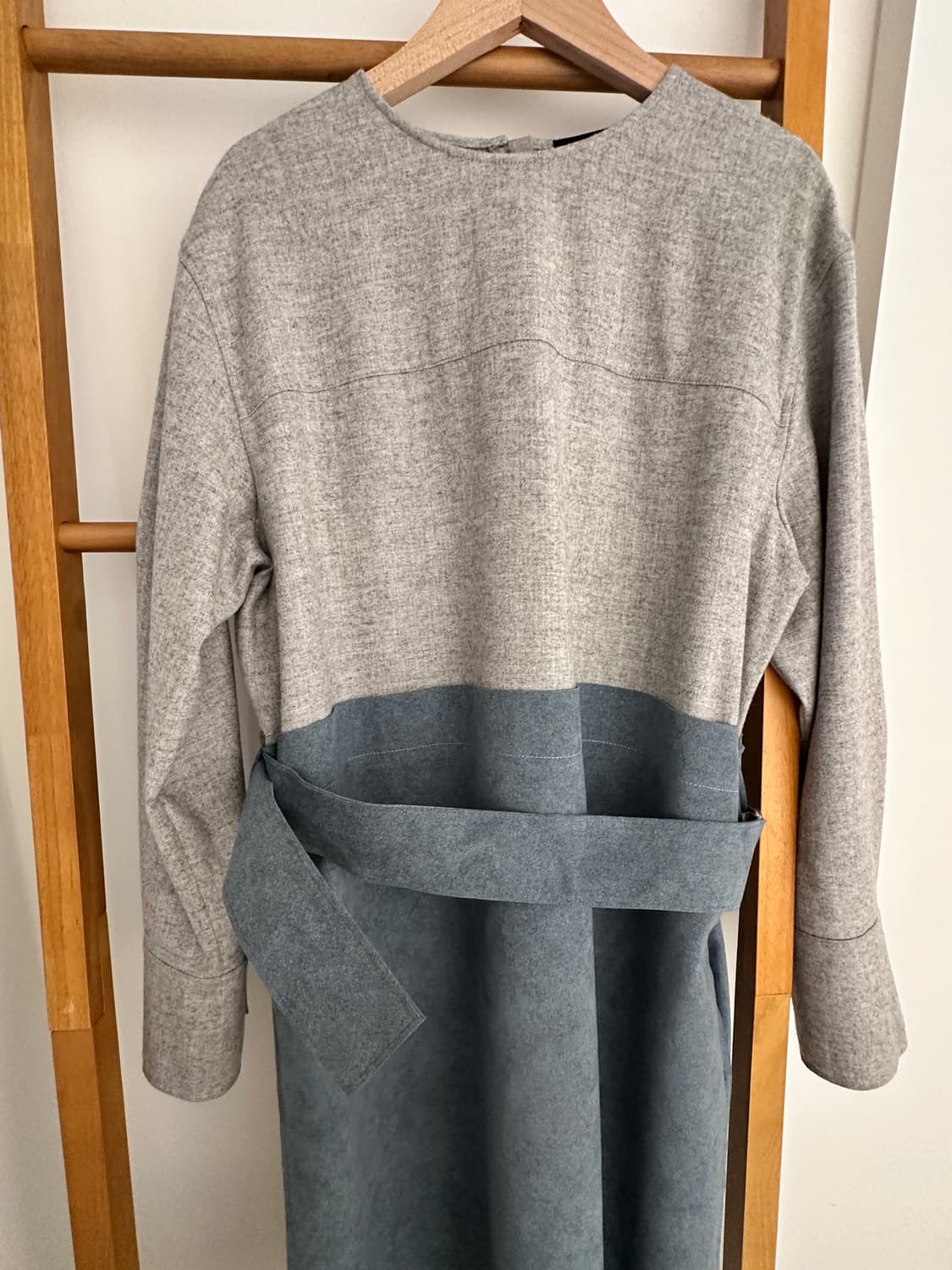 랑방 울 스웨이드 원피스(사이즈88) 상품이미지2