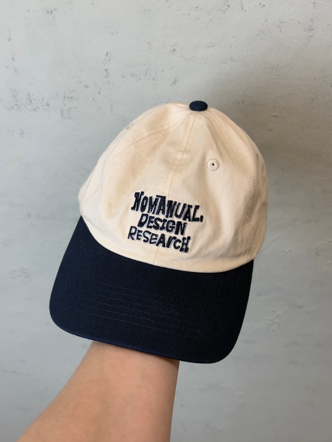 노매뉴얼 투톤 볼캡 상품이미지1